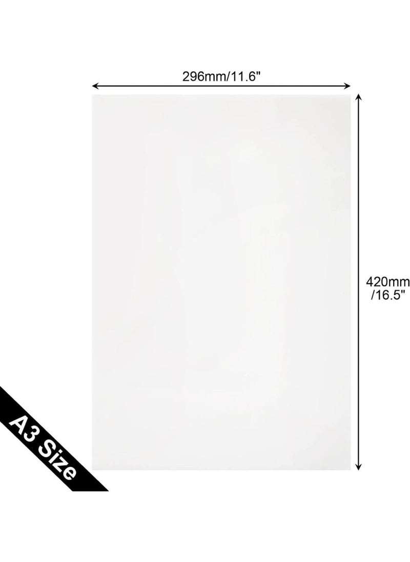 BPA - 16 Pack A3 Foam Boards White 5mm Thick Polystyrene Foam Core Sheets Large Styrofoam Board for Crafts 297 x 420mm - Image 1