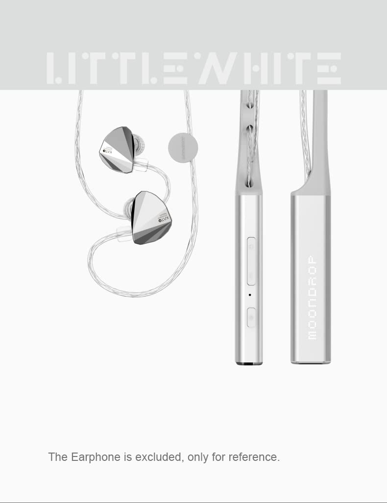 Moondrop Littlewhite Neckband Bluetooth Cable Earphones Bluetooth 5.2 Type-C Headphone Support Aptx Kato/B2/Starfield Earbuds - Image 3