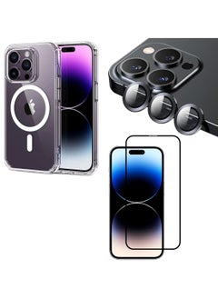 Mi Techo Clear Magnet Case TPU and Tempered Glass Screen Protector and Camera Lens Combo For iPhone 15 Plus - pzsku/Z289FD488BCFAC6A8B2B5Z/45/_/1693634869/e2bb706c-dc6e-4f5c-8940-43aea5b64632