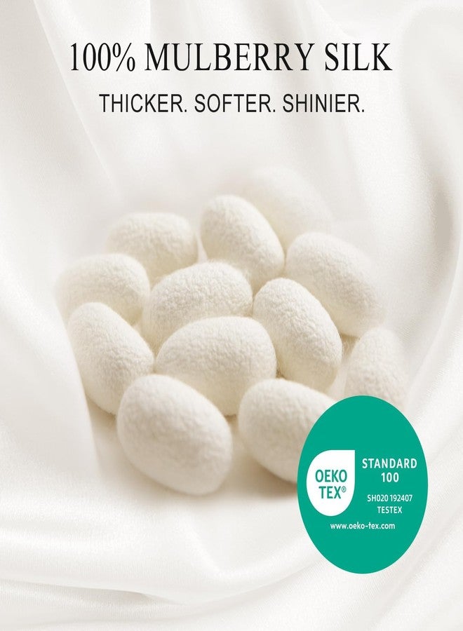 DAISYSILK Silk Scrunchies for Women 100% Mulberry Silk Hair Ties for Curly Thick Hair 3.5CM Large Soft Hair Scrunchie, 1PC, Peacock Blue - Image 3