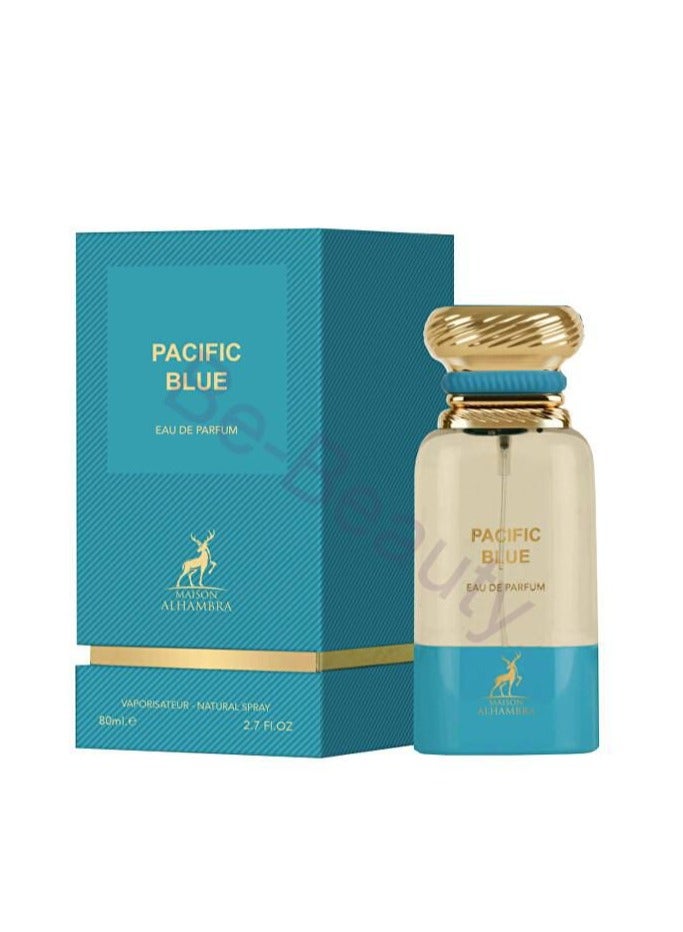 MAISON ALHAMBRA Maison Al Hambra Pacific Blue Unisex Eau De Parfum 80Ml - Image 1