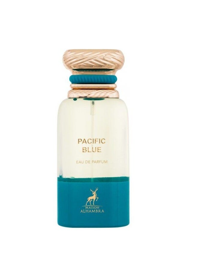MAISON ALHAMBRA Maison Al Hambra Pacific Blue Unisex Eau De Parfum 80Ml - Image 2