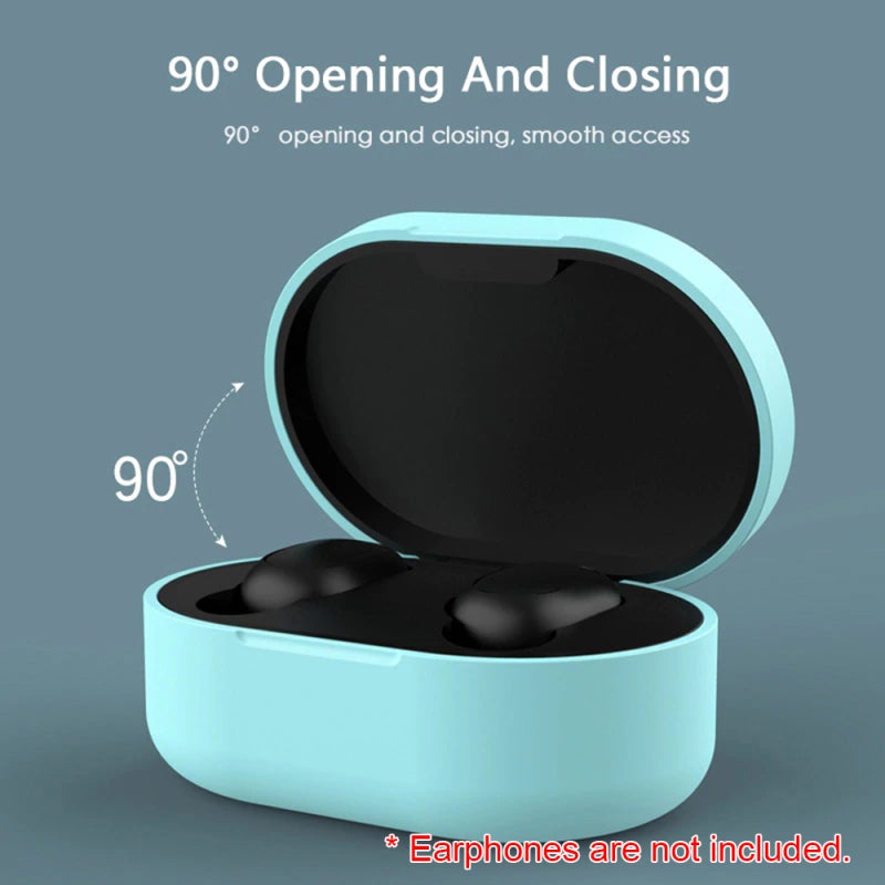 Wireless Earbuds Silicone Cover: 1 Pink Scratch Resistant Impact Protective Case - Charging Port Accessible Lightweight Easy Cleaning Cover for Wireless Earbuds Charging Compartments - Image 3