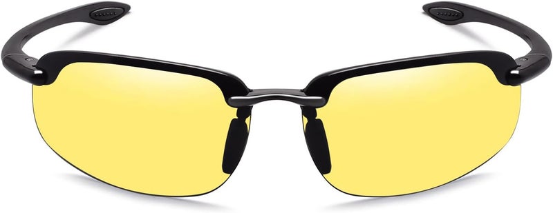 JULI Eyewear نظارات JULI الرياضية للرجال والنساء إطار TR90 بدون حواف للجري وصيد الأسماك والبيسبول والقيادة MJ8001 - Image 2