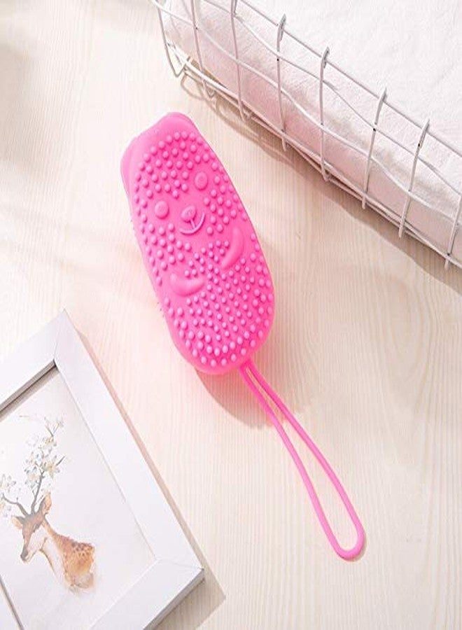 RD MALL Silicone Bubble Bath Brush Double-Sided Massage Scalp Backrubbing Bath Massage Brush Skin Clean Shower Brushes - Image 1