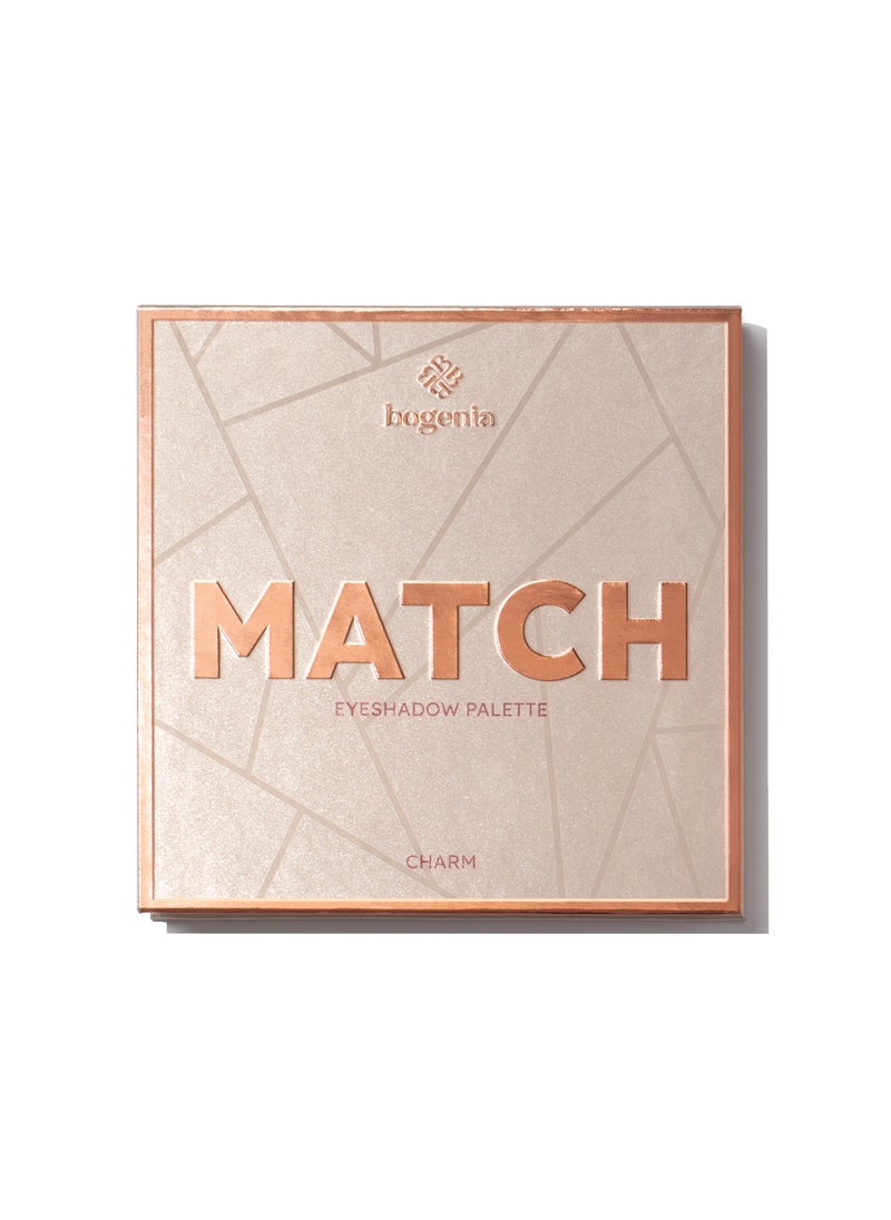 Bogenia BOGENIA MATCH EYESHADOW PALETTE CHARM BG904.002  - Image 2