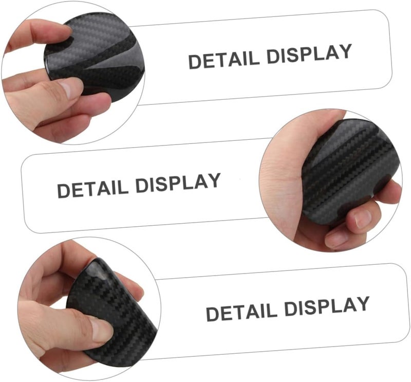 FAVOMOTO 1pc - Car Cup Round Insulation Pad for Automobile Water Cup Mat Stylish and Functional Accessory for Car Interior Decor - Image 4
