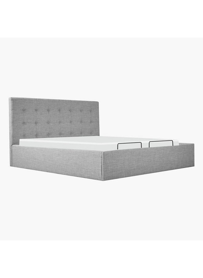 Home Box - Oakland Hydraulic Upholstered King Bed 213 x 110 x 182 cm - Image 1