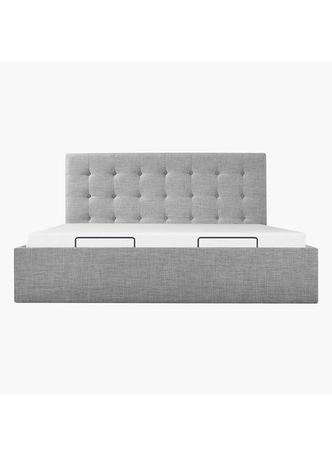 Home Box - Oakland Hydraulic Upholstered King Bed 213 x 110 x 182 cm - Image 1