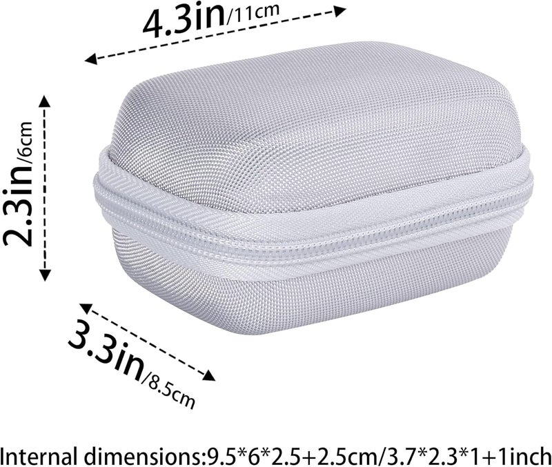 Khanka for Anker Nano Power Bank,10,000mAh 45W(‎A1638) Powerbank Hard Carrying Case,Storage Travel Cover for Anker Nano 45W Max Compact Battery Pack,Case Only (White) - Image 3