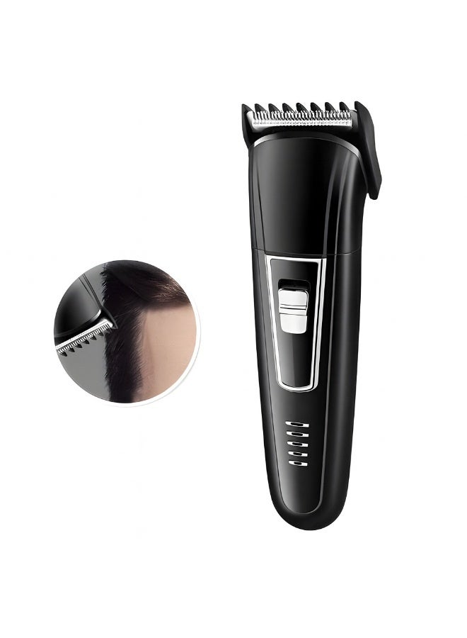 مكنة حلاقة 3 في 1 كهربائية KM-6558 متعددة الوظائف للاستخدام المنزلي والمهني بشفرات ستانلس ستيل تستخدام 60 دقيقة  متواصل بتصميم هادئ ولون اسود - Image 4