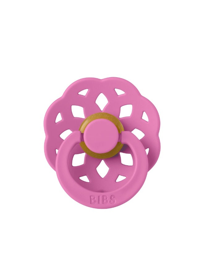 بيبس BIBS Pacifier Boheme Latex Size 2 Bubblegum-Flow Pack - Image 2