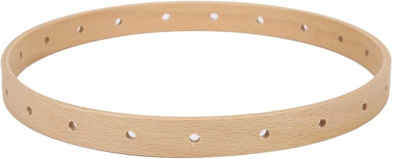 Wooden Knitting Machine Manual DIY 21cm Circular Wall Hanging Russian Retro Style - Image 1