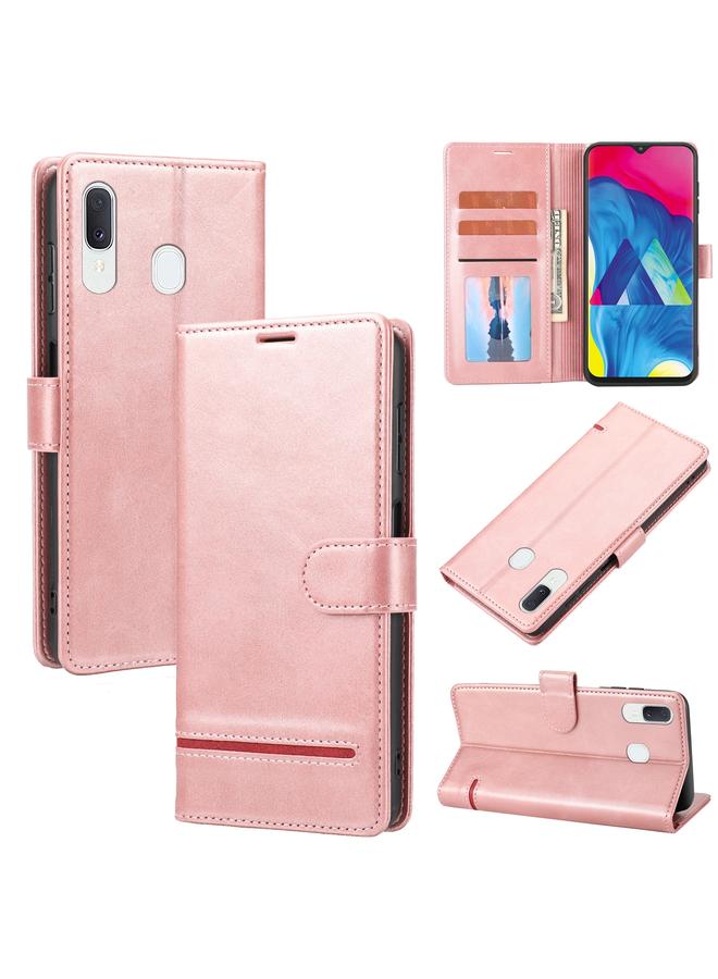 S-TOP Case For Samsung Galaxy A20 / A30 Classic Wallet Flip Leather Phone Case - Image 1