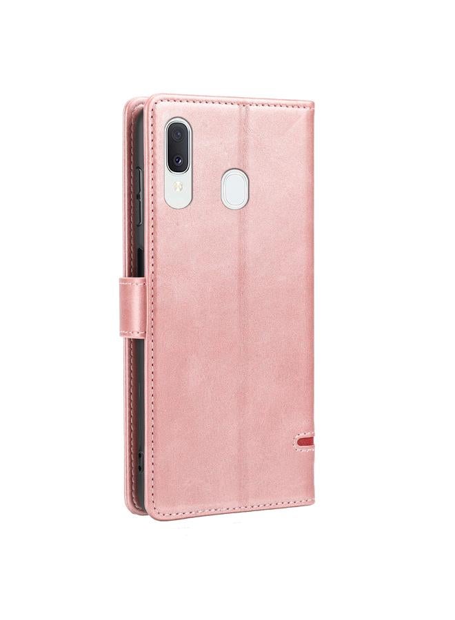 S-TOP Case For Samsung Galaxy A20 / A30 Classic Wallet Flip Leather Phone Case - Image 3