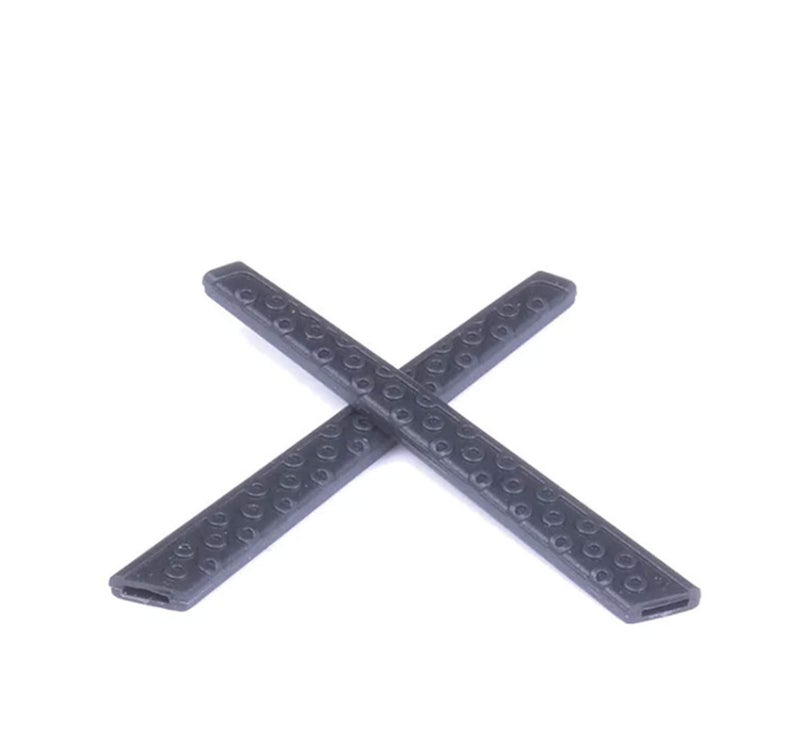 جوارب أذن تمبل NicelyFit لنظارات أوكلي Currency OX8026 Twin Shock OX3095 إطار زجاجي أسود 1 زوج