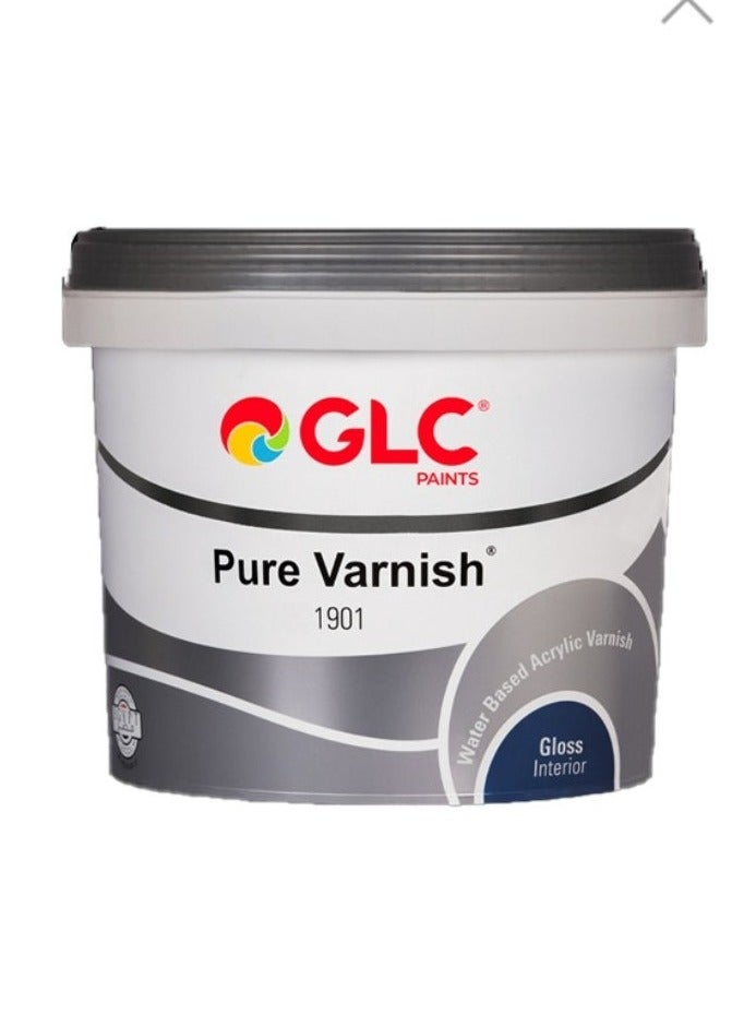 GLC Pure 1901 Water Based Gloss Clear 100% Varnish (1 Liter)