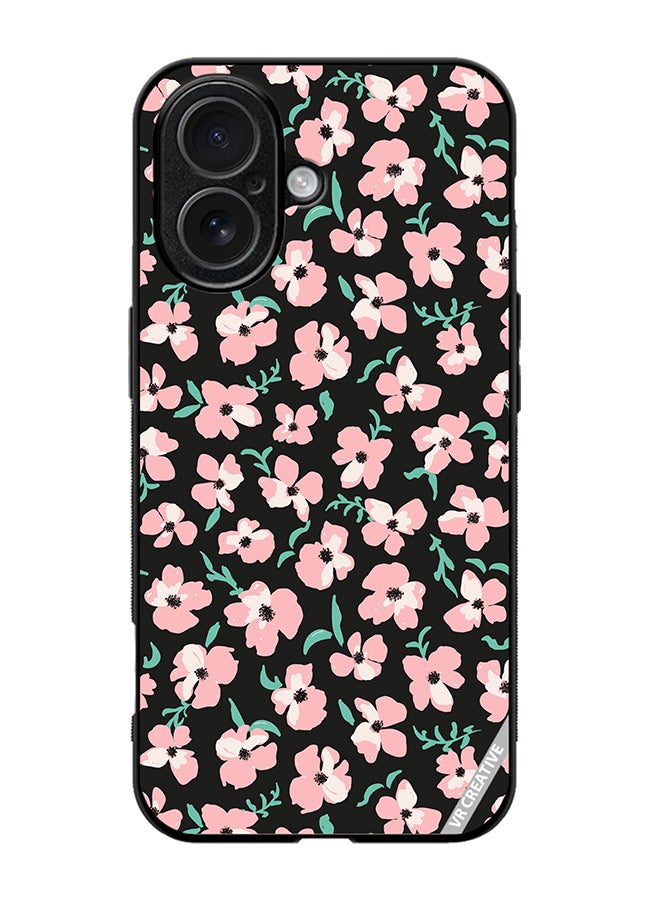 Protective Case Cover For Apple iPhone 17 Flower Design Multicolour