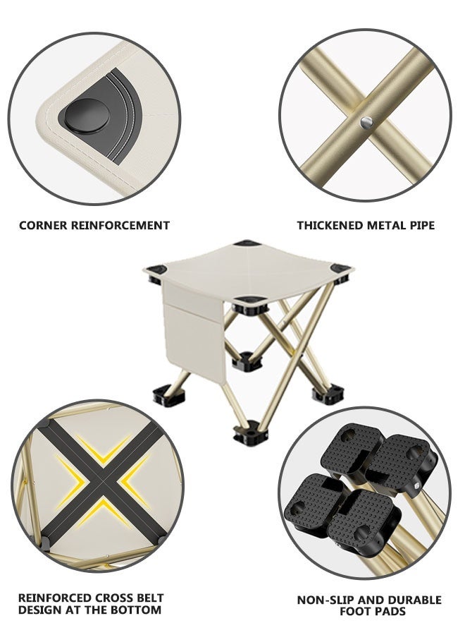 HOOTO Portable Folding  Maza Stool Ultra Light Outdoor Fishing Sketching Art Camping Campng Stool - Image 3