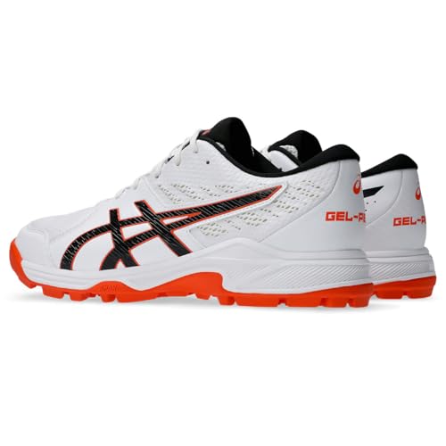 asics أحذية كريكيت ASICS جيل-بيك 2 للرجال والنساء بيضاء/سوداء - 7 المملكة المتحدة (1113A036.107) - Image 2