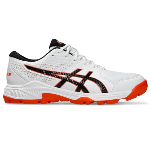 asics أحذية كريكيت ASICS جيل-بيك 2 للرجال والنساء بيضاء/سوداء - 7 المملكة المتحدة (1113A036.107) - Image 3