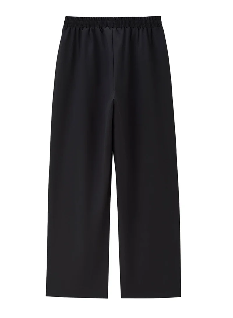 GIORDANO  Women’s Mid-Rise Loose Fit Elastic Waist Pants | Online Exclusive for Women | Best Price UAE