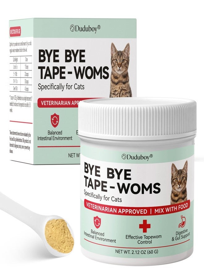 Duduboy Say Good Bye to Tɑpew0ɾm in Cats, Herbal Digestive Support for Cats - Image 1