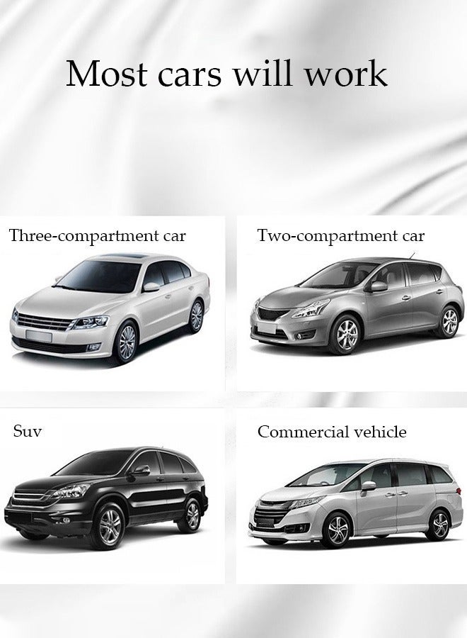 DUNISO Windshield Sunshade Covers For Car Foldable Water resistant Dust-proof Car Protection Cover For All Seasons - Image 5