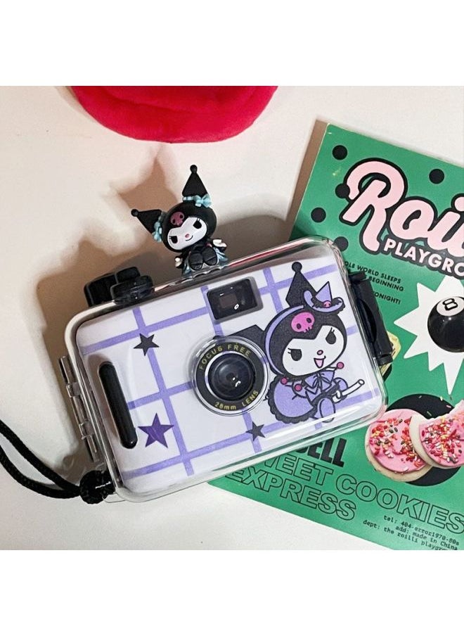 Generic Melody Yugui Dog Coolomi Non-Polaroid Camera Student Cheap Fool Disposable Film Cute-Body Color:Perspective Green Camera +8 Color Film + Waterproof Shell  - Image 5