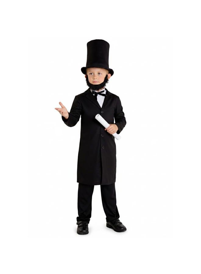 MORPH Kids President Abraham Lincoln Costume Childs History American Politician Outfit - Medium (8 - 10 Years) - Image 4