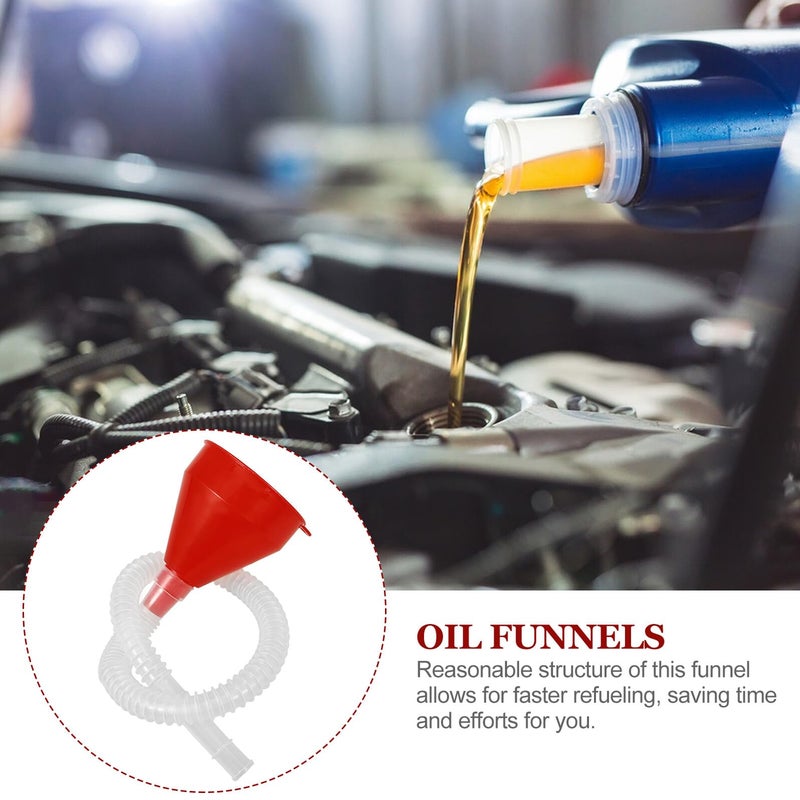Wide Mouth Motorcycle Oil Funnel with Filter for Fuel Coolant Transfer Cars SUVs - Image 3