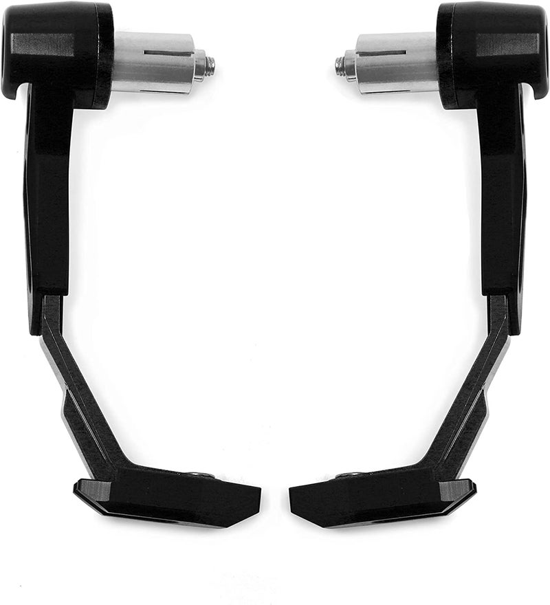 GONAMA Universal 7/8in 22mm Motorcycle Adjustable CNC Aluminum Handlebar Brake Clutch Lever Hand Guard Protector for Motorcycle, Motorbike (Black) - Image 4