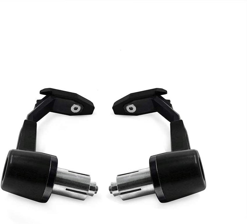 GONAMA Universal 7/8in 22mm Motorcycle Adjustable CNC Aluminum Handlebar Brake Clutch Lever Hand Guard Protector for Motorcycle, Motorbike (Black) - Image 2