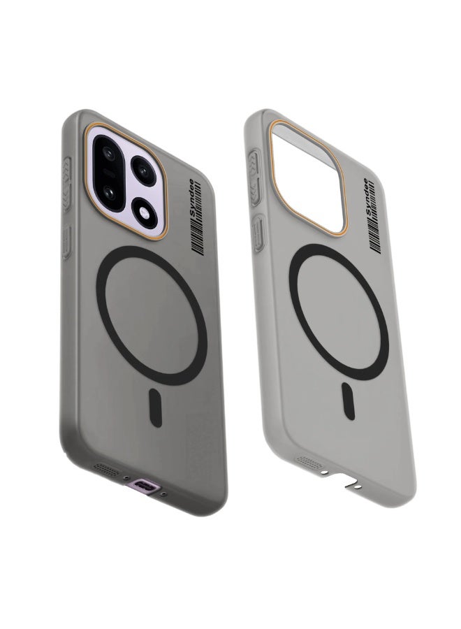 Syndee Anti Yellowing Translucent Matte Full Cover PC Smoke Frosted Cellphone Phone Case for Oneplus 15 5G (Black) - Image 5