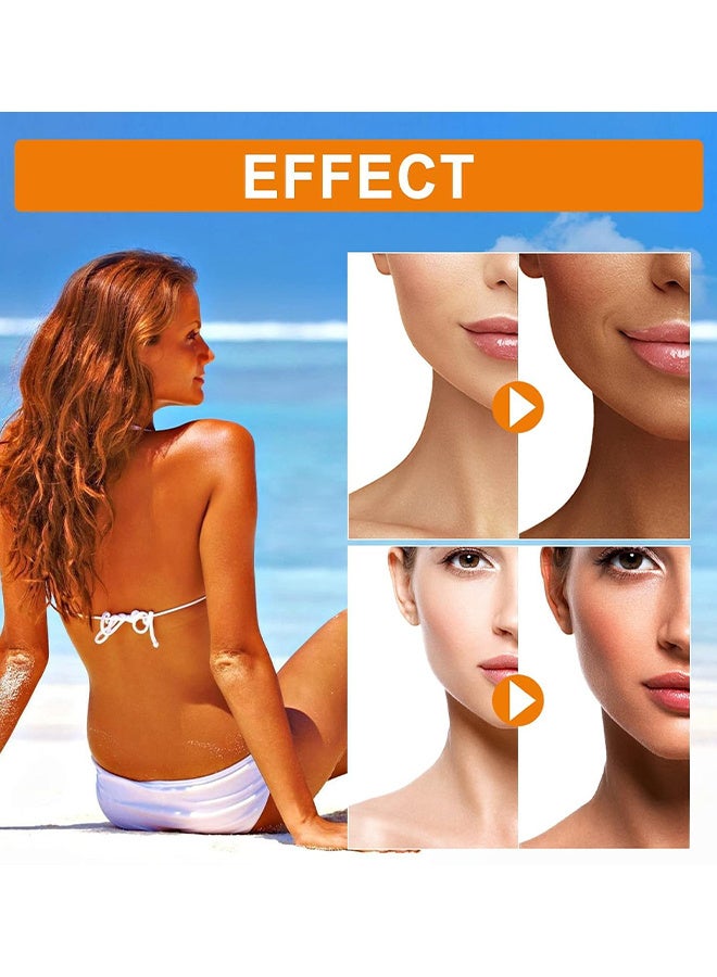 Carroten Intensive Tanning Gel SPF0, Browning Tan Accelerator, Non-Greasy, Water-Resistant With Carrot And Coconut Oil, Vitamin A & E For Moisture & Hydration, 150 ml / 5 oz - Image 5
