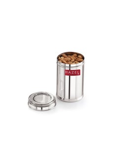 Hazel HAZEL Stainless Steel Kitchen Container with Transparent Lid | Top See Through Kitchen Container Set with Matt Finish | Multipurpose Container for Kitchen Storage, 700 ML, Set of 2  - Image 5