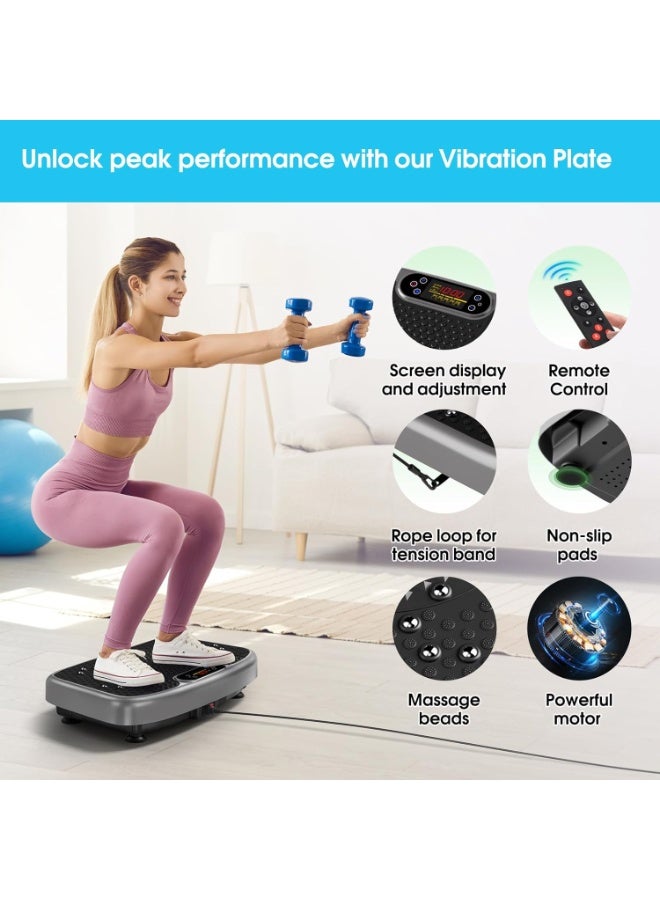 Whole body vibration trainer - home fitness platform with multiple programs - suitable for home exercises - Image 3