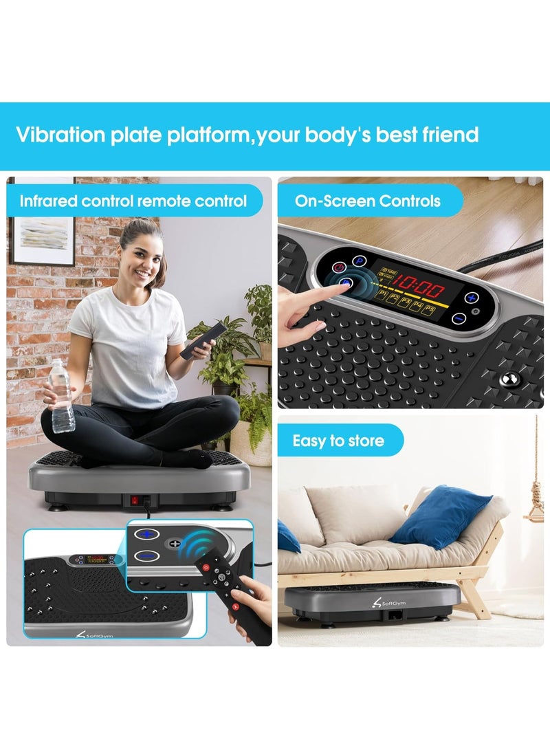 Whole body vibration trainer - home fitness platform with multiple programs - suitable for home exercises - Image 2