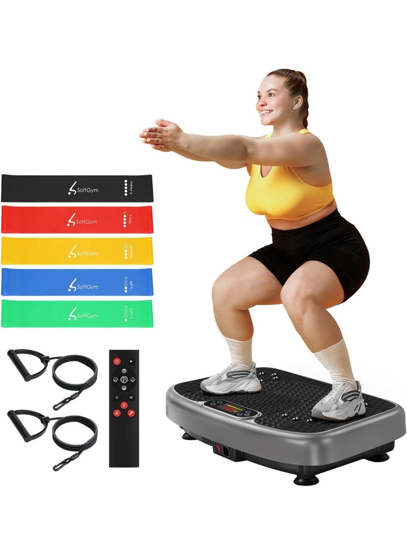 Whole body vibration trainer - home fitness platform with multiple programs - suitable for home exercises - Image 1