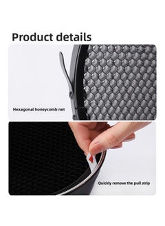 General Studio Photography Flash Honeycomb Grid Photography Standard Cover Honour Lamp Accessories Soft Light Cover Grille Reflective Cover-Color:60 Degree Honeycomb + Baorong Mouth Standard Cover  - Image 5