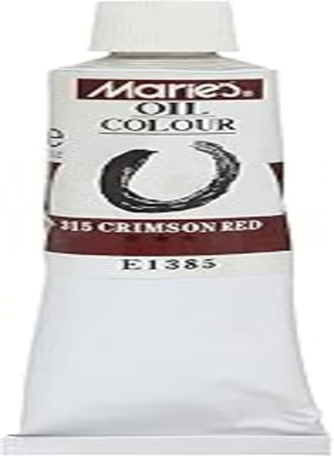 Maries 1385-1-315 oil color, 170 ml - crimson red