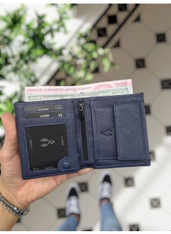 VISSO 111 Leather Personalized Wallet with Coin Pocket Leather Bag  - Image 3