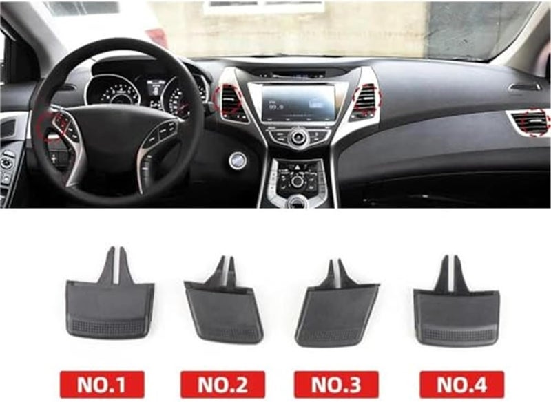 Vuzmode Dashboard Air Vent Clip for Hyundai Elantra - Image 3