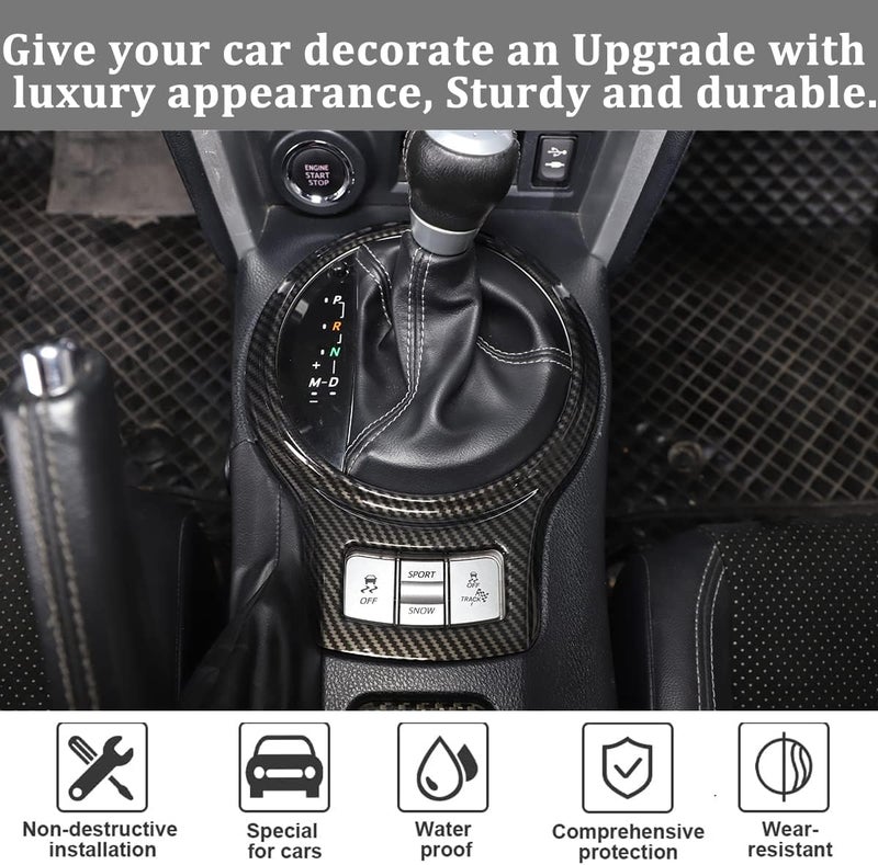 YUECHI Carbon Fiber Gearbox Gear Frame for Toyota 86/Subaru BRZ 2012-2020 - Image 4