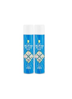 BIG D Big D Anti-Static 350ml  Pack of  2– Neutralizes Static Electricity, Prevents Clinging, Non-Staining Formula, Ideal for All Fabrics 