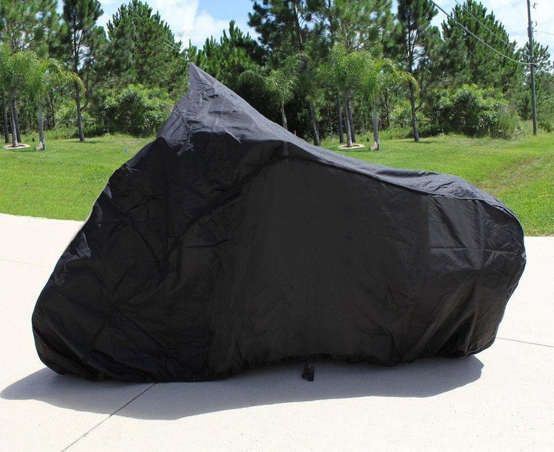 SBU Bike Motorcycle Cover Compatible for Harley-Davidson FLHTCUI Ultra Classic Electra Glide. Strong UV Protectivve Chopper Bike Tarp. Breathable and Portable Vehicle Protection - Image 2