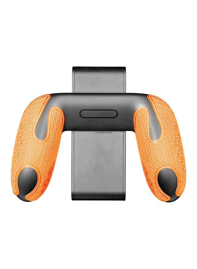 Luck&Link Controller Grip Kit for Nintendo Switch 2, Textured Skin, Anti-Skid, Sweat-Absorbent. Compatible with Joy-Con 2 controllers, featuring handle grips, buttons,triggers (Ultra - Bright Orange) - Image 4