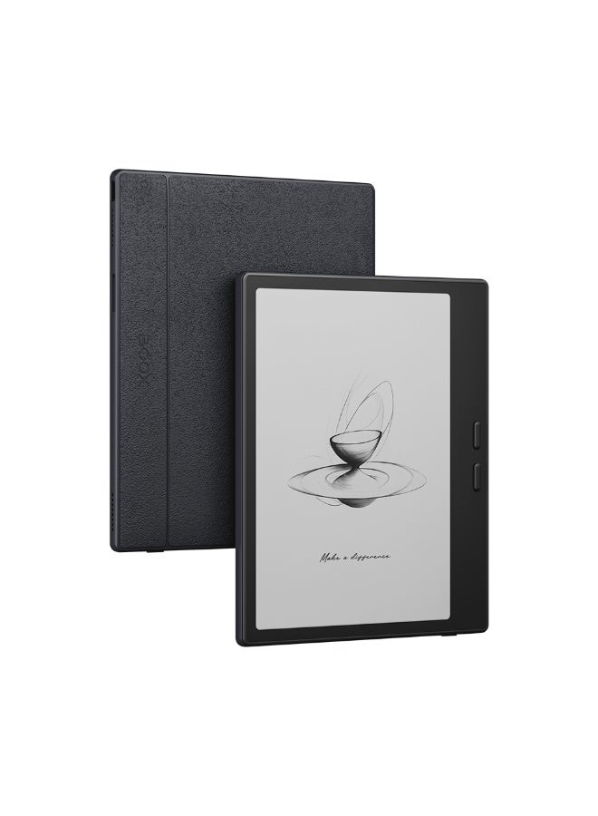 بوكس قارئ BOOX Go 7 الإلكتروني بشاشة E-Ink مقاس 7 بوصات، شاشة Carta 1300 بدقة 300 PPI، يدعم القلم (Stylus)، يعمل بنظام Android 13، ذاكرة 4GB RAM وسعة تخزين 64GB، إضاءة ذكية، يدعم WiFi وBluetooth وmicroSD — جهاز محمول للقراءة والكتابة، باللون الأسود. - Image 3
