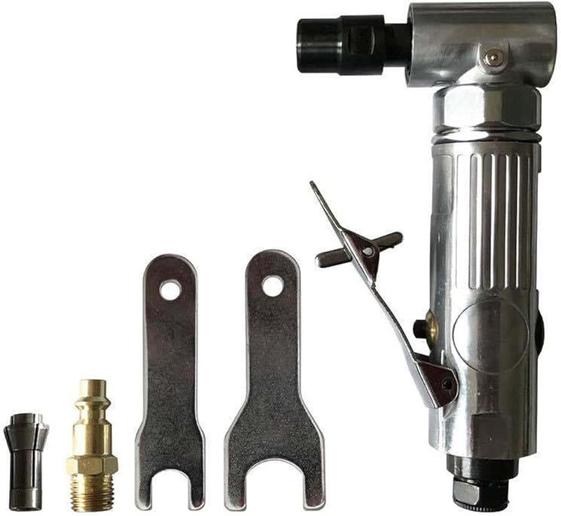 ميني مطحنة زاوية هوائية 1 4 بوصة 90 درجة للطحن والتشذيب وإزالة الحواف الخشنة - Image 2