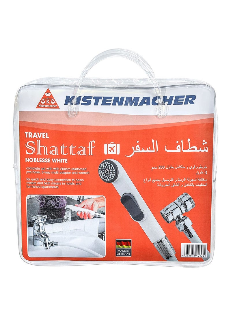 KISTENMACHER - Travel Shattaf Set With Automatic 3 Way Diverter - Image 1